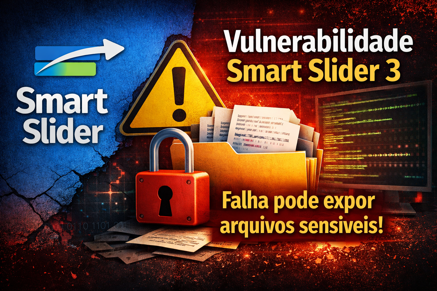 Vulnerabilidade Smart Slider 3: falha pode expor arquivos sensíveis