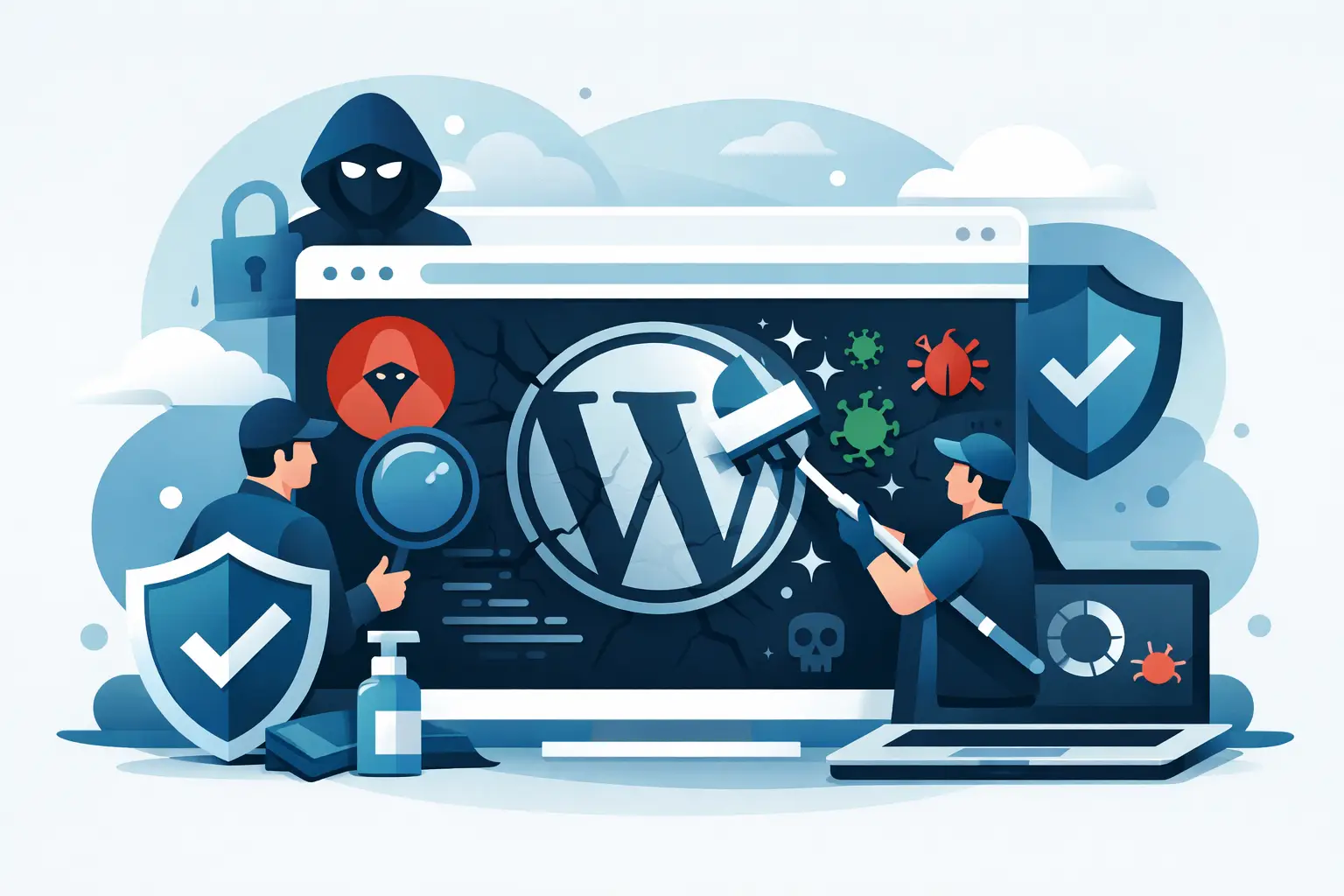 Como desinfectar site WordPress hackeado